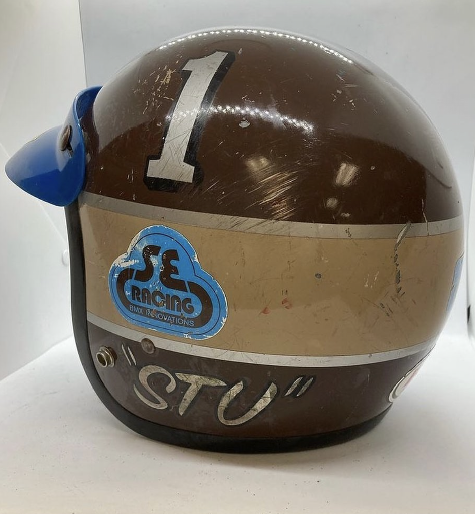 Stompin' Stu's Helmet!