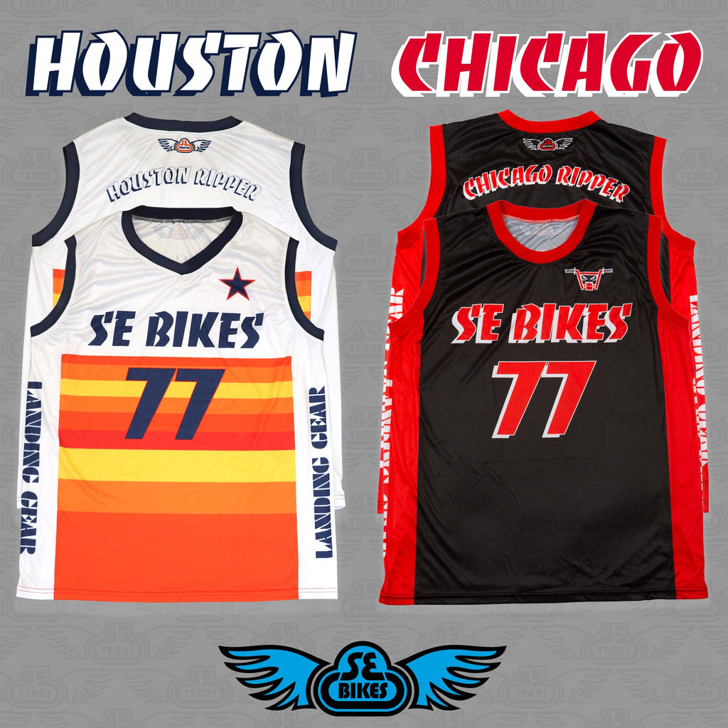 Houston and Chicago Jerseys