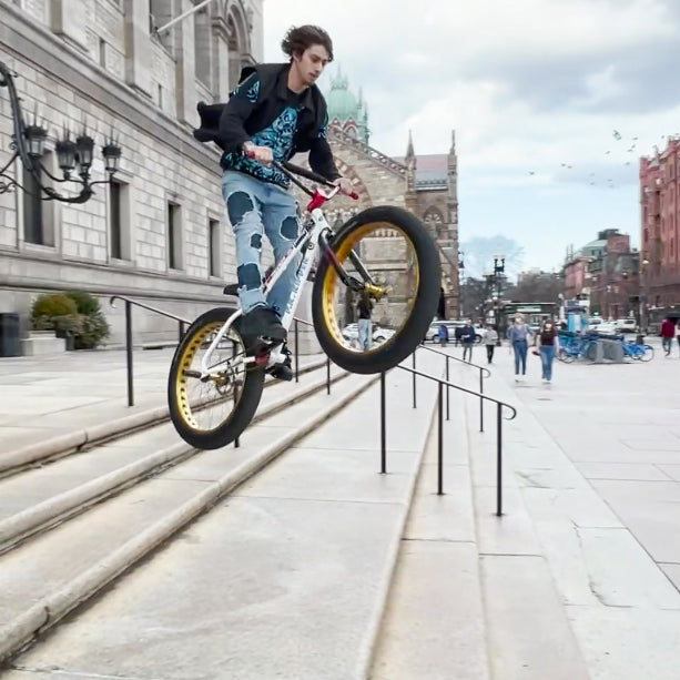 Big BMX Bike Street Riding