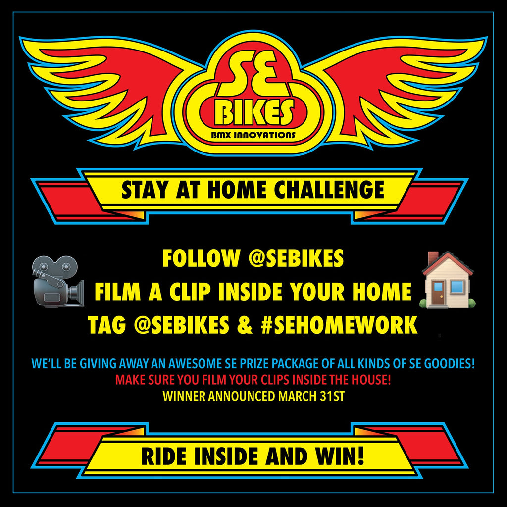 SE Bikes Stay at Home Challenge!